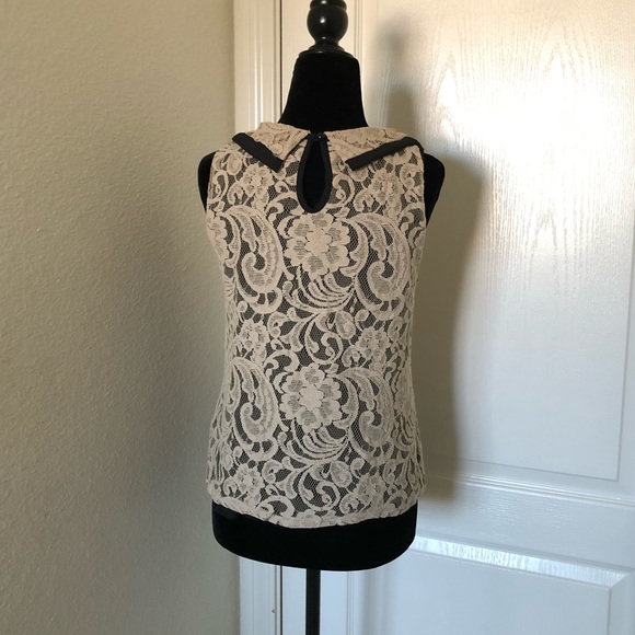 Lace Collared Top - Picture 3 of 5